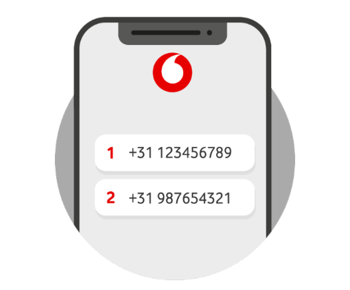 eSIM telefoon