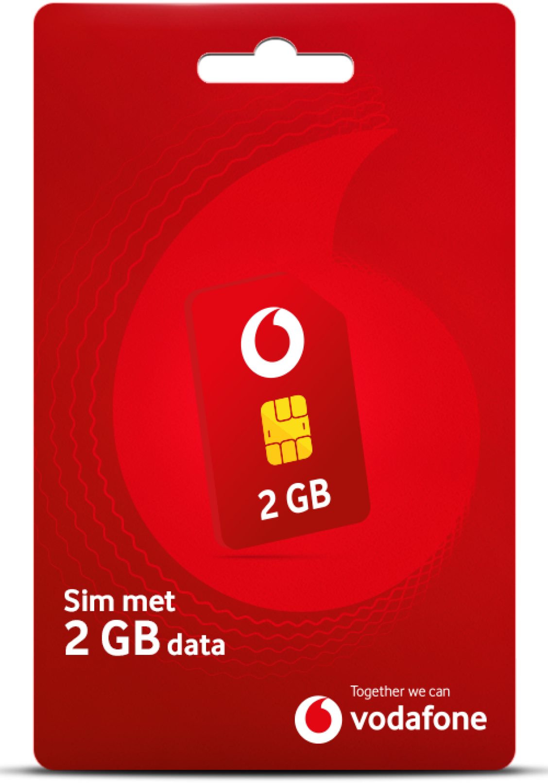 Prepaid 2GB tegoed
