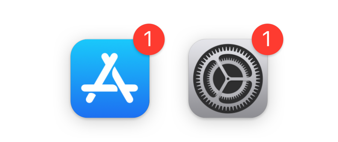 update waarschuwingen op een iphone