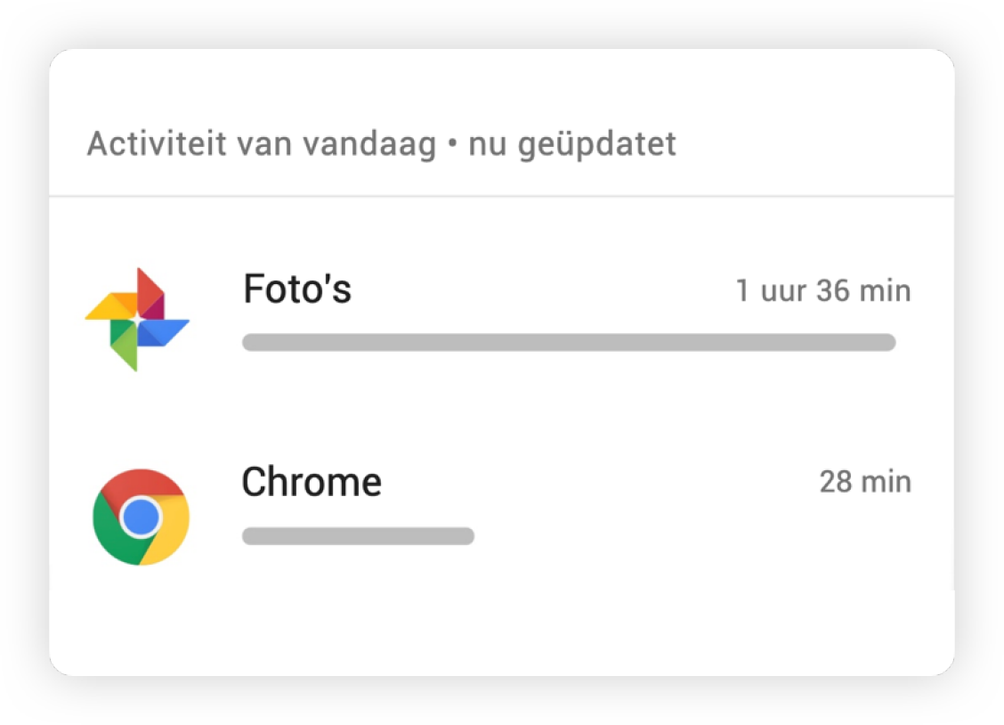 schermafbeelding van family link