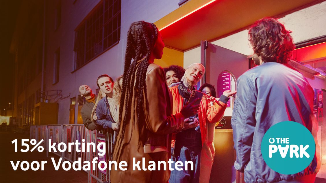 15 procent korting voor Vodafone klanten bij The Park Vodafone
