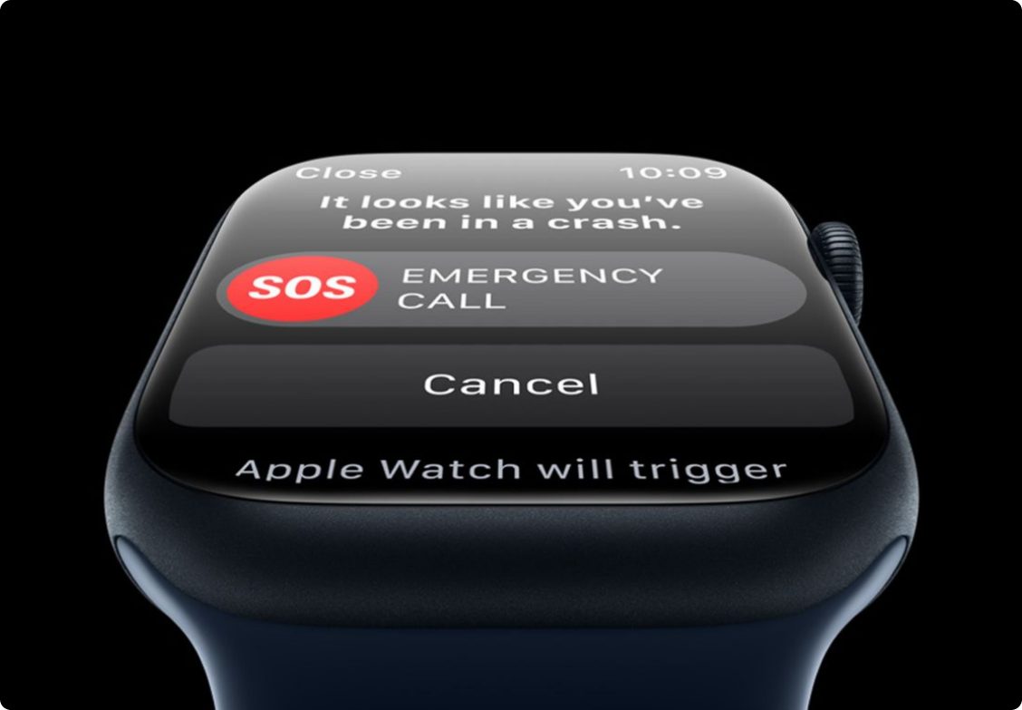 Apple Watch SE ongelukdetectie