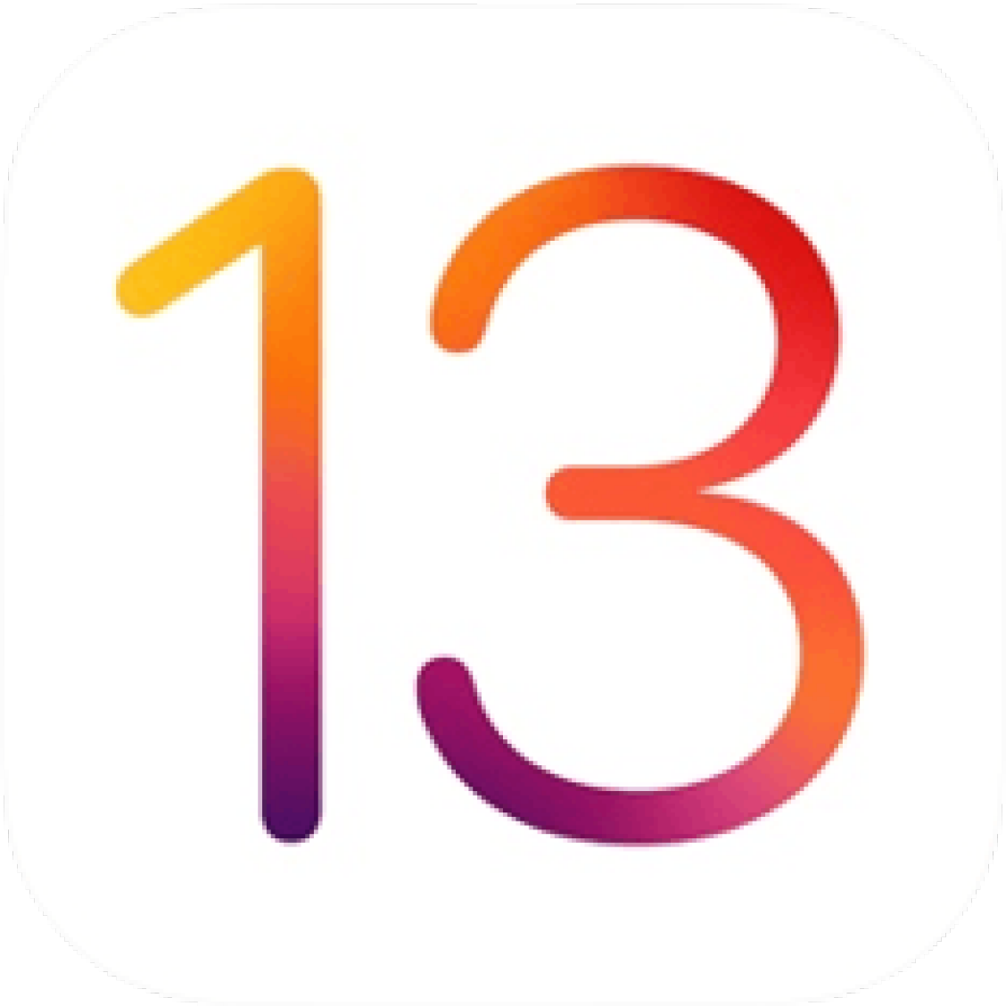 iOS 13 logo