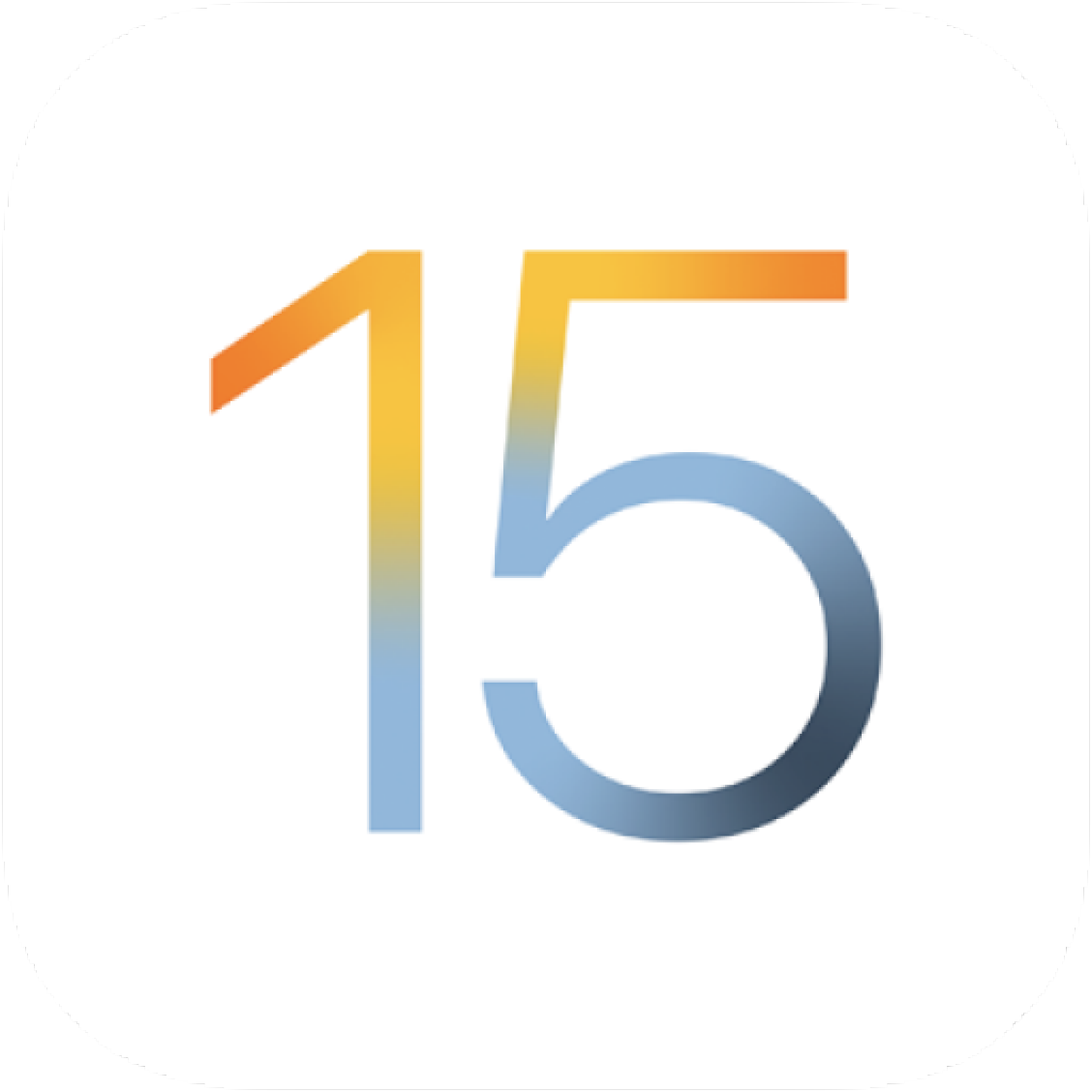 iOS 15 logo
