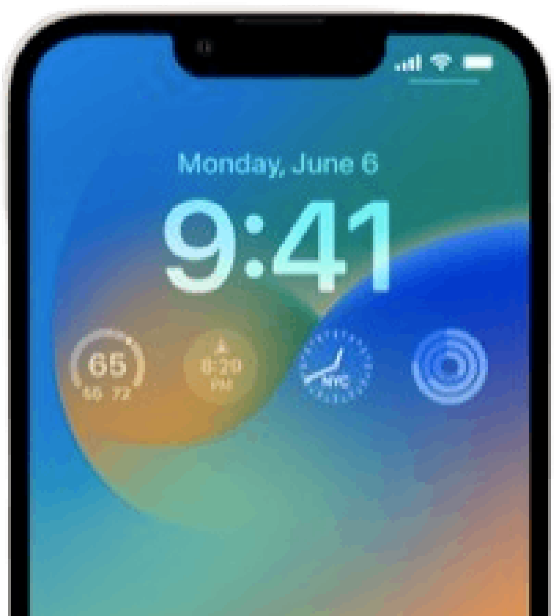 iOS16-homescreen