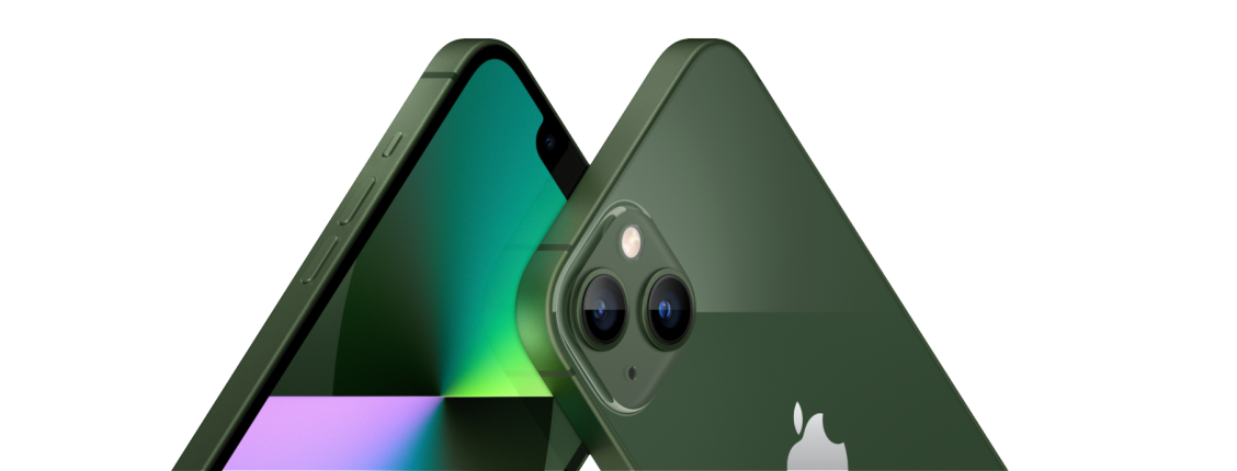 iPhone 13 in het groen bij Vodafone