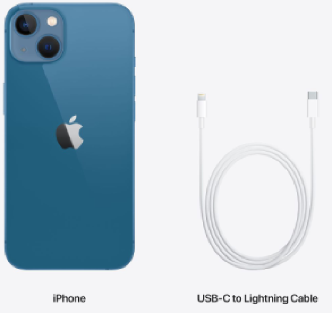 iPhone 13 dit zit in de doos