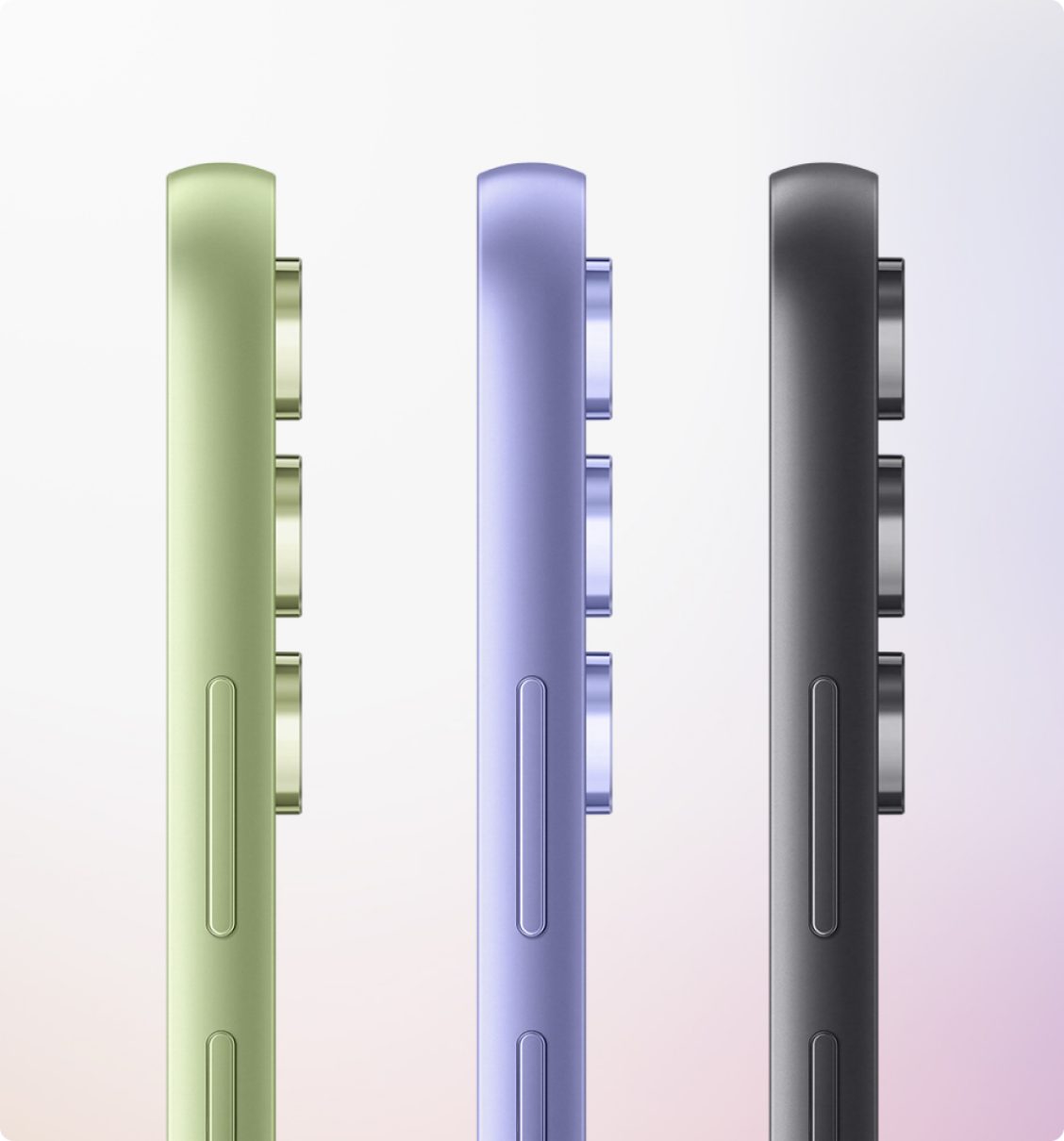 Samsung Galaxy A54 zijkant toestel