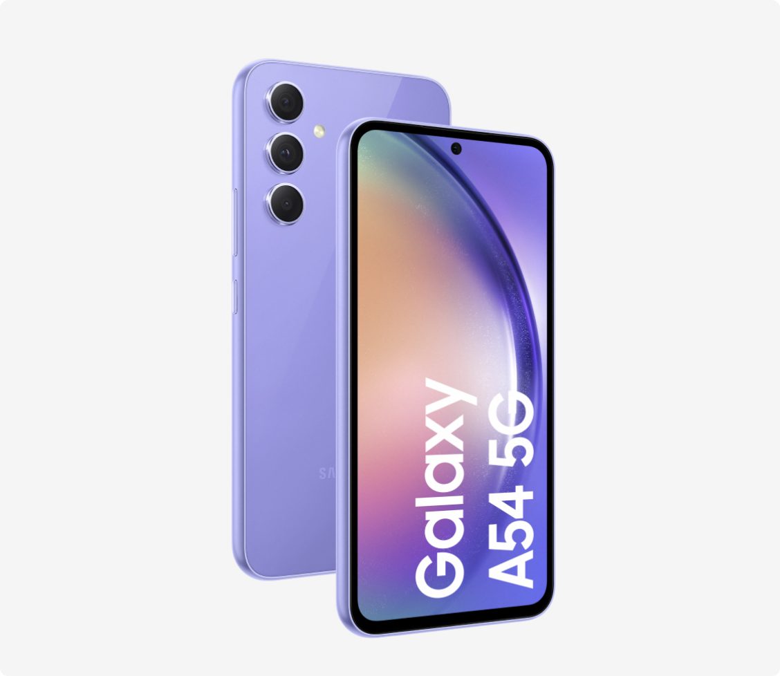 Samsung Galaxy A54 beeldscherm