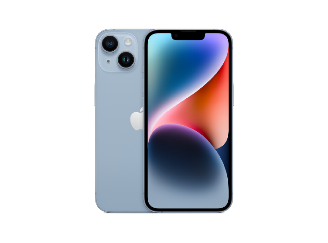 Zakelijke Apple iPhone 14 blauw