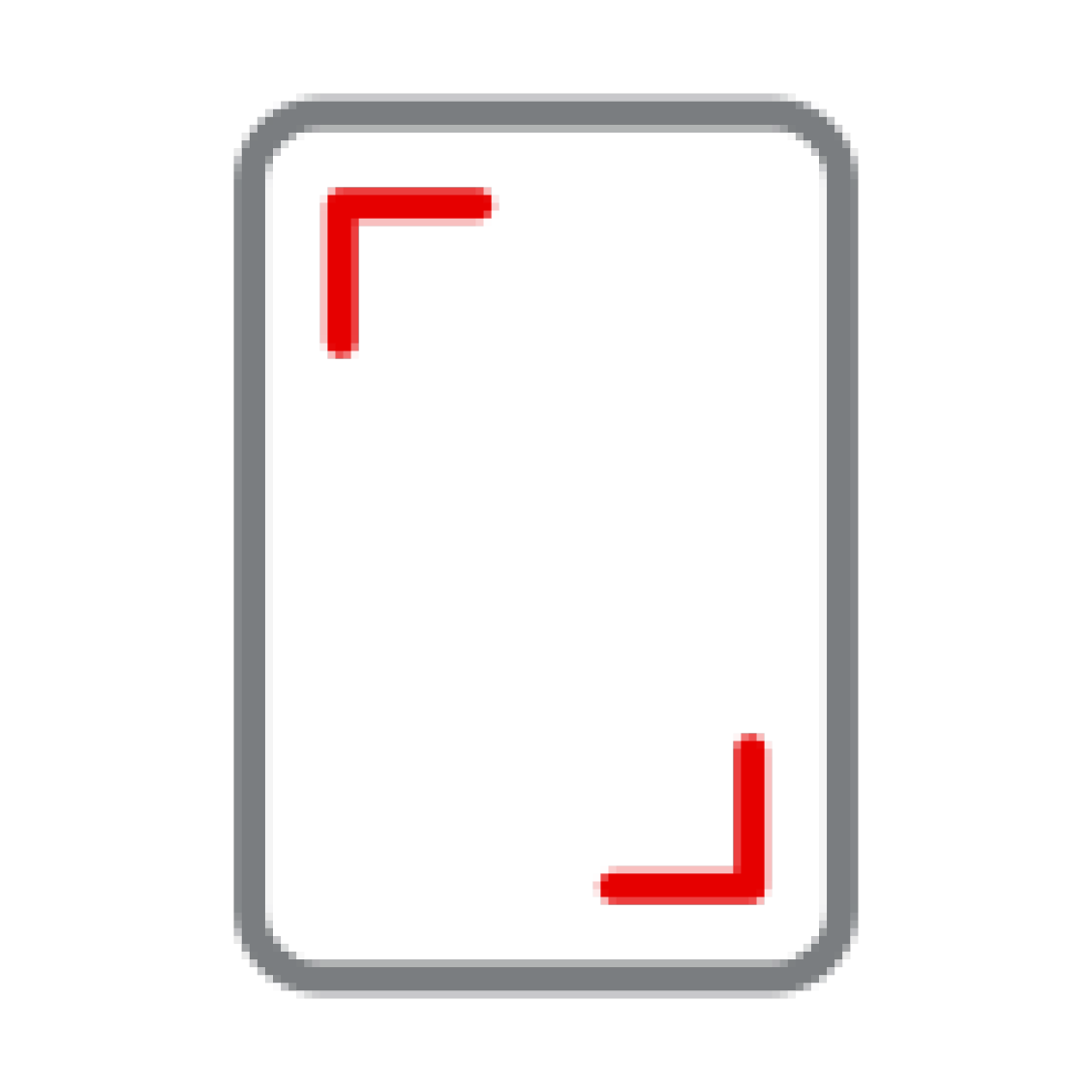 Icoon smartphone scherm