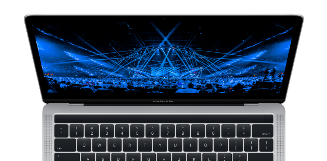 Laptop Ziggo Dome