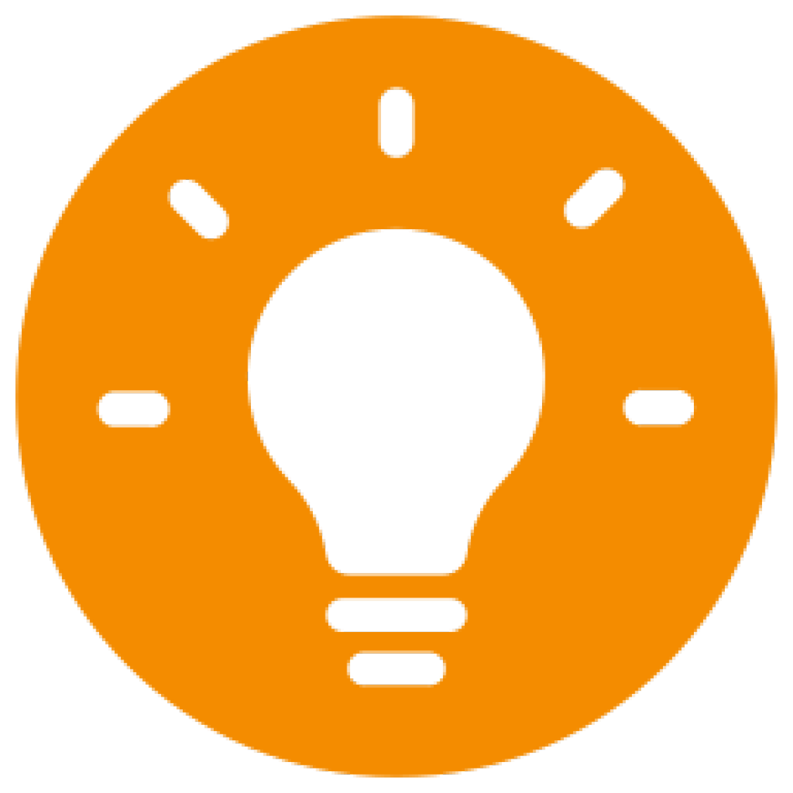 icon van lampje symboliseert smart utilities