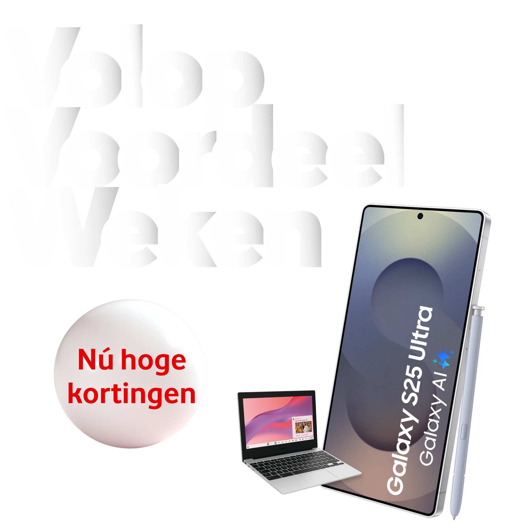 Bekijk de Samsung Galaxy S25 Ultra